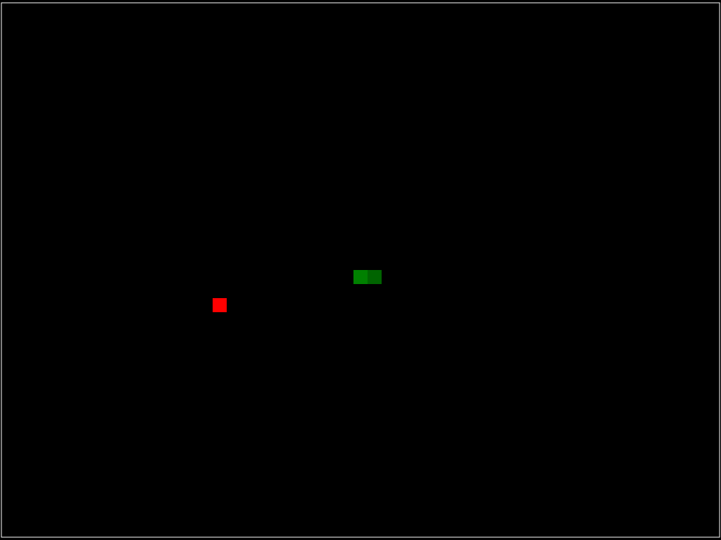 Screenshot of snake